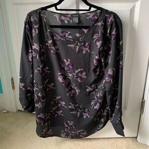 Ann Taylor Floral Blouse